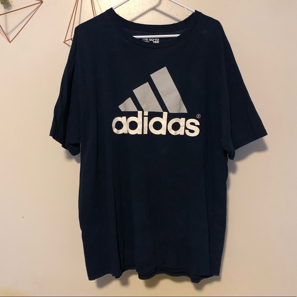 Blue Adidas Tee